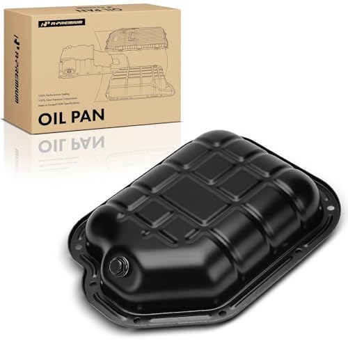 A-Premium Lower Engine Oil Pan Sump with Drain Plug Compatible with Nissan | for Nissan Altima 2002-2006, Maxima 2000-2008, Murano 2003-2007, Quest 2004-2009 & Infiniti I30 2000-2001, I35, 3.0L 3.5L - style: Oil Pan