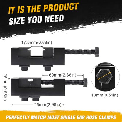 CV Boot Clamp Pliers, CV Axle Boot Clamp Tool for Car Drive Shaft Clamping Pliers Compatible with Toyota Lexus etc Widely Used Hose Clamp Tool OEM 09521-24010