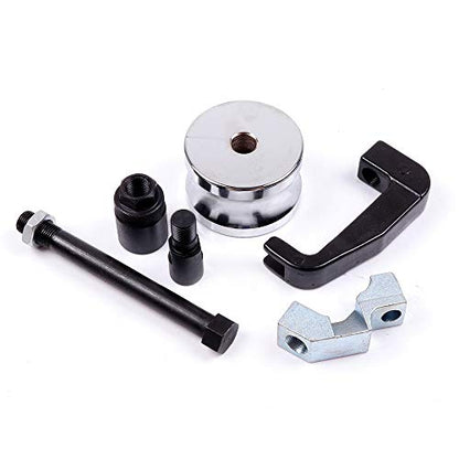 ECCPP Engine Tools Diesel Injector Puller Tool Kit Common Rail Slide Hammer Adaptors Fit for Mercedes-Benz CDI Engines 611.612.613