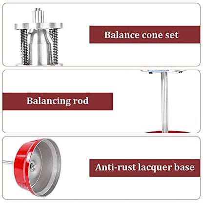 Portable Bubble Wheel Balancer, Heavy Duty Professional Tire Rim Balancing Machine Hubs Wheel Tire Balancer Bubble Level Heavy Duty Rim for Automotive Cars Trucks