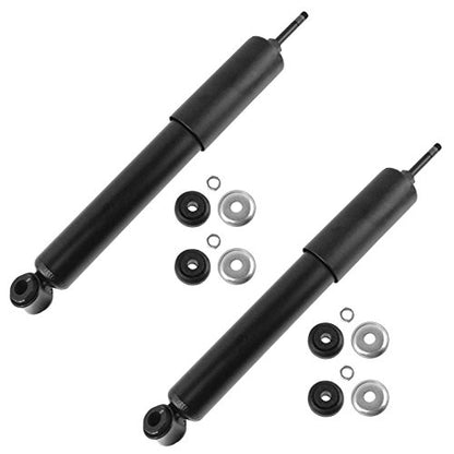 TRQ Front Shock Absorber Driver & Passenger Side Pair Set of 2 for Ford E Series Van - style: SBA60428