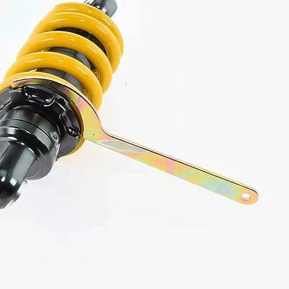 2 Pack Coilover Wrench Spanner Set C-Shape Hook Wrenches Tool for 42mm-62mm Nut Motorcycle Dirt Bike Coil Over Suspension System Shock Absorber Adjustment