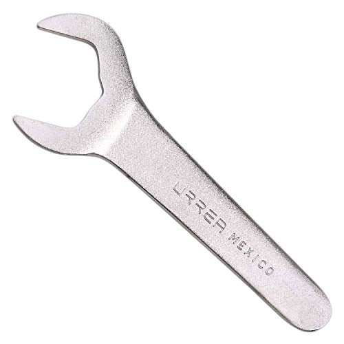 Urrea Service Wrench - 2-1/4" Mechanics Wrench with Thin Forged Design & Satin Finish - U3572 - color: Single Wrench, size: 2-1/4"