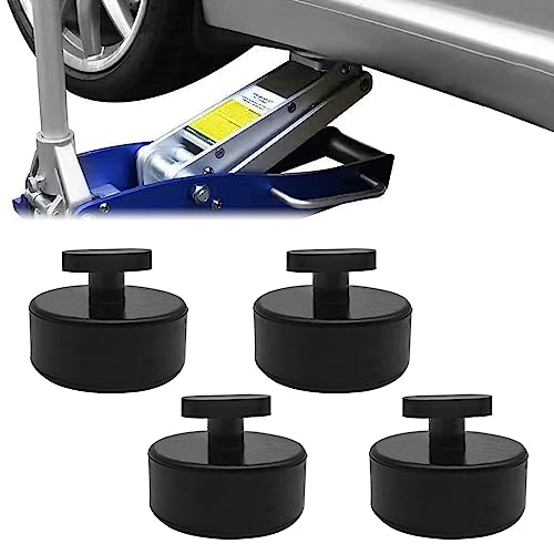 4Pcs Jack Pad Jacking Lift Pad Compatible with Chevrolet Corvette C5 C6 C7, Rubber Lift Point Adapter Jack Pucks Vehicles Accessories-Durable Rubber Jacking Lift Puck Set - Jack Pad Kit
