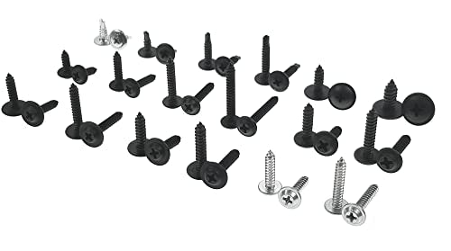 Swordfish 32750-255pc Phillips Trim Screw Self Tapping Self Drilling Tek Screw Washer Head Screw Assortment