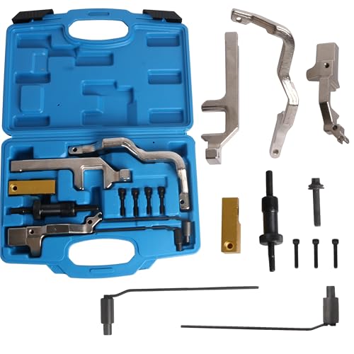 Timing Chain Camshaft Alignment Locking Timing Tool Kit Fit for Mini Cooper 2007-2012 with Engine N12 N14 1.6L 1598CC L4 DOHC Turbocharged Replace N14B16 11317516088 119540