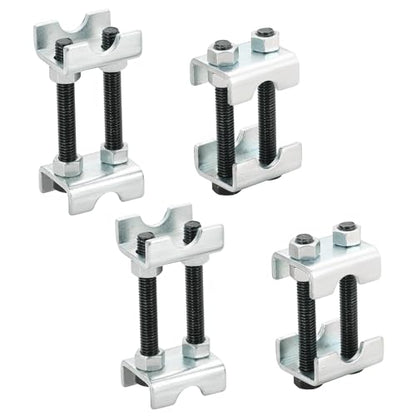 Coil Spring Spacers 4PCS 2-Way Adjustable Lift Or Lower Spring Spacer | Coil Spring Compressor Tool Strut Spring Compressor for Cars SUVs Trucks, Spreads or Compresses Coil Springs