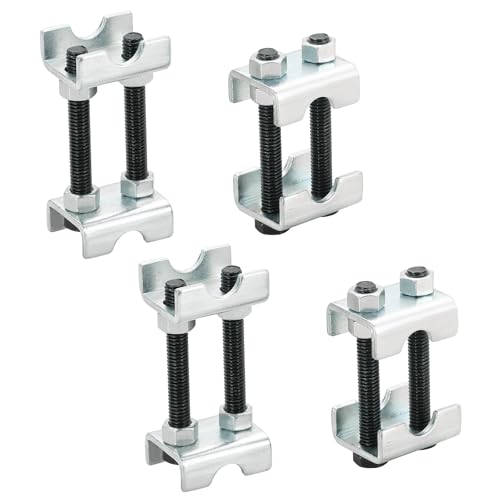 Coil Spring Spacers 4PCS 2-Way Adjustable Lift Or Lower Spring Spacer | Coil Spring Compressor Tool Strut Spring Compressor for Cars SUVs Trucks, Spreads or Compresses Coil Springs