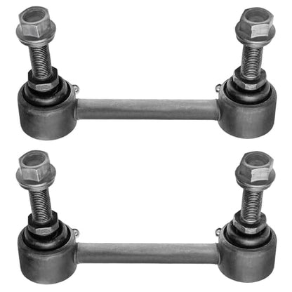 Detroit Axle - Rear 4pc Shock Absorbers Kit for 13-18 Ford Fusion, 2 Shock | Absorbers 2 Stabilizer Sway Bar End Links 2013 2014 2015 2016 2017 2018 Replacement - size: 4AS47022/shock kit
