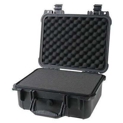multicomp PRO Large and Medium Size Weatherproof Equipment Cases, made of Polypropylene Plastic, Black with Foam Insert (13.5" X 11.5" X 6" (L x W x H)) - size: 13.5" X 11.5" X 6" (L x W x H) (BLACK)