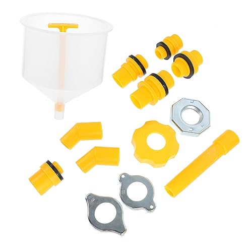C Radiator Funnel Kit 15 Tools No-Spill Coolant Filling Funnel Kit for Car Repair