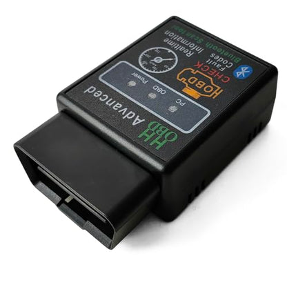 Bluetooth OBD2 Wireless Scanner Diagnostic Tool, Vehicle Code Reader for Car, Scan Tool Reset & Clear Check Car Engine Light, Compatible with iOS & Android & Windows