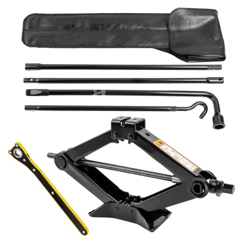 Spare Tire Jack Kit fit 2004-2019 F150 | For 2.5 Ton Spare Tire Tool Kit Includes Spare Tire Jack Handle and Spare Tire Lug Wrench - size: 2004-2014 F150