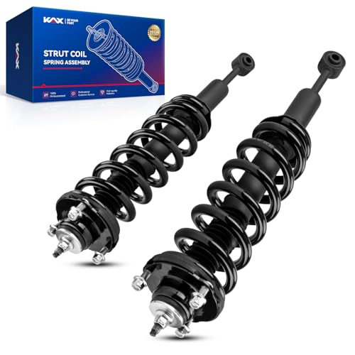 KAX Front Struts for Toyota 2003-2022 4Runner, 2005-2015 Tacoma, 2007-2014 FJ Cruiser Front Shocks Quick Complete Struts Assembly with Coil Spring Set of 2, Replace 171371L 171371R - size: 4SAA0240