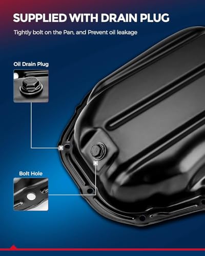 KAX TOP64A Engine Oil Pan Fit for Lexus GS300 1998-2005, Lexus IS300 2001-2005 - color: Engine oil pan, size: TOP64A