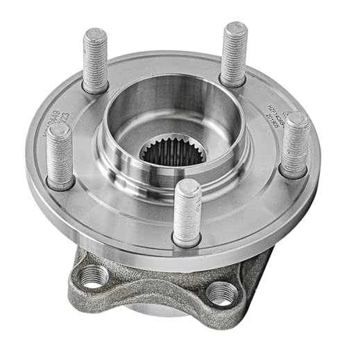Detroit Axle - AWD Rear 2pc Wheel Bearing Hubs for 07-15 Mazda CX-9, 2 Wheel Bearing and Hubs Assembly 2007 2008 2009 2010 2011 2012 2013 2014 2015 Replacement - style: 512449x2/Pair
