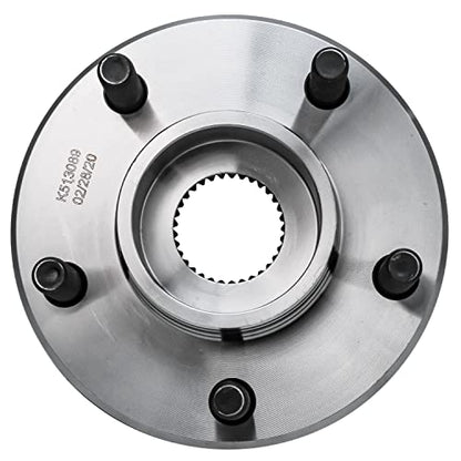 Detroit Axle - Front or Rear Wheel Bearing Hubs for Concorde LHS New Yorker 300M Dodge Intrepid Eagle Vision Plymouth Prowler, 2 Wheel Bearing & Hubs Assembly Set Replacement - style: 513089 x2/Pair
