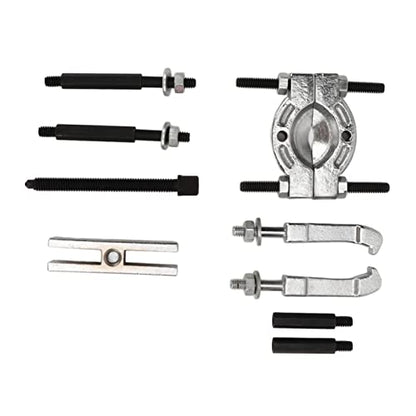 Set of 9 Heavy Duty Steel Bearing Pullers for Car Repair - Universal Fit