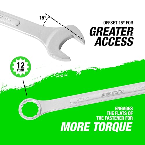 OEM TOOLS 22105 1-5/16" Jumbo Combination Wrench - size: 1-5/16"