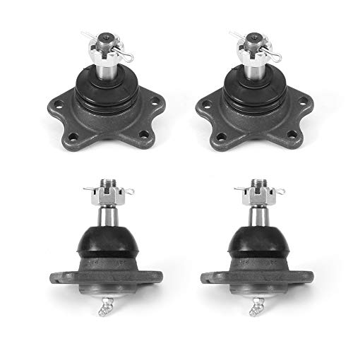 Metrix Premium Chassis Parts - 4 PC Front Lower & Upper Ball Joint Kit Fits 1993-1998 Toyota T100 4WD, 1989-1995 Toyota 4Runner, 1989-1995 Toyota Pickup 4WD, Replacement K9482, K9519, Made in Europe