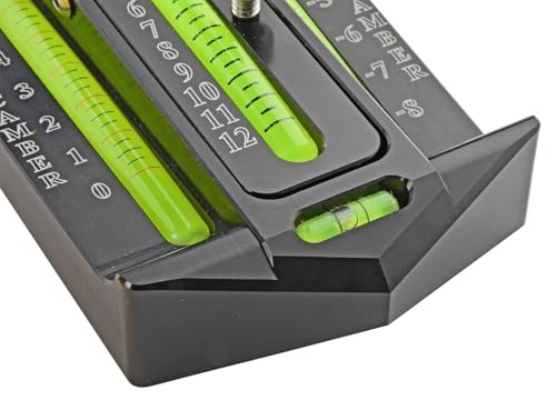 JEGS Caster Camber Gauge | Camber Angles: +/- 8in.| Caster Angles: +12in.to -4in.| Includes Magnetic Adapter And Padded Storage Case | Made In USA