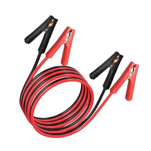 Alligator Clip car Jump Start Cable Jumper Cables for Car Battery Cable Heavy Duty Booster Cables 10Ft Jumper Cables,for Car Battery, Truck & SUV (Jump Start Dead/Weak Batteries)（10A 3M）