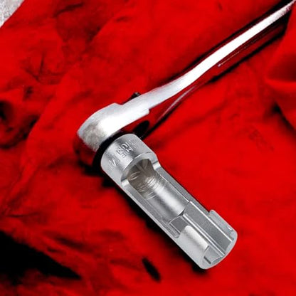 Diesel Injector Line Socket Set, Line Removal Tool 3/8 Drive, Chrome Vanadium Steel Open End Wrench for Auto Oxygen Sensor, 10-19mm(14mm) - color: 14mm