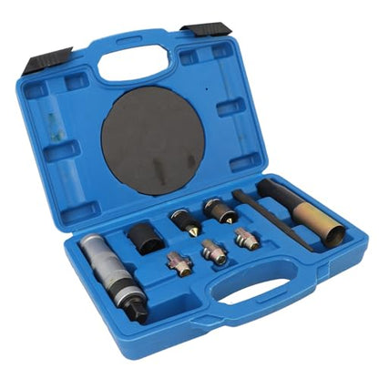 Universal Wheel Lock Removal Kit High Reliability Carbon Steel Heat Treated Wheel Nut Remover, Versatile Compatibility for Emergency, Ideal for Most Types of Locking Nuts, 10pcs Set Car Owners