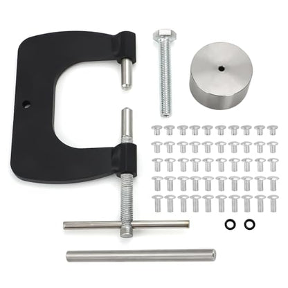 1/8" Semi Tubular Rivet Tool Kit with Column Rivet Tool | 50-Piece Kit for Tonka, Buddy L, Pinball Machines, Vent Windows & Coleman Gear Restoration - size: Add Column Rivet Tool