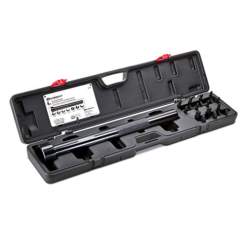Powerbuilt Inner Tie Rod Kit, Install and Remove Tie Rods, Tool Set Services Vehicles, Trucks, SUVs, Storage Case - 641449 - style: 8 Piece