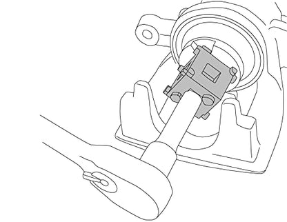 Lisle 28610 Disc Brake Piston Remover - style: Original