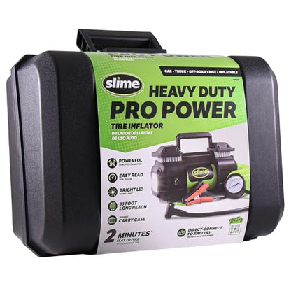 Slime 40026 2X Heavy Duty Direct Drive Tire Inflator
