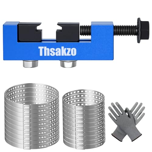 Cv Boot Clamp Tool with 304 Stainless Steel Cv Boot Clamp for CV Axle Dust Boot Removal & Installation, Compatible with Cars, Trucks, ATVs, SUVs for Automotive Maintenance & Repair