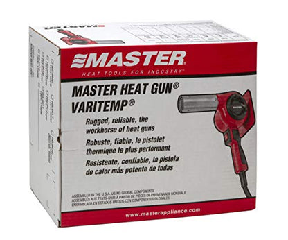 Master Appliance HG-201D Industrial Heat Gun, Quick Change Plug-In Heating Element, 400F, 120V, 600W, 5 Amps, Assembled In USA - style: HG-201D, 120V