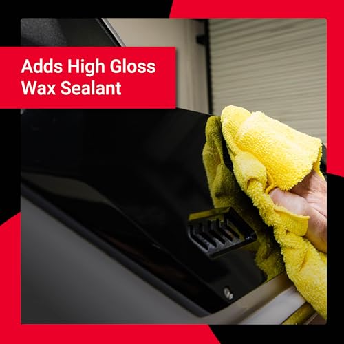 Bling Sauce Hot Sauce Hard Water Spot Remover with Wax Sealants, 1 Gallon | Hard water spot remover cleans without stripping wax, adds glossy sealants and works on boats, RVs, autos and glass - size: 128 Fl Oz (Pack of 1)