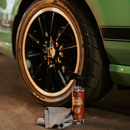 SOCAR Pit Crew Wheel Cleaner - 16 fl oz Removes Brake Dust, Road Dirt, Grime. Professional Strength Powerful Formula. Safe for Aluminum, Chrome, Alloy Wheels, Brake Components - size: 16 Fl Oz (Pack of 1)