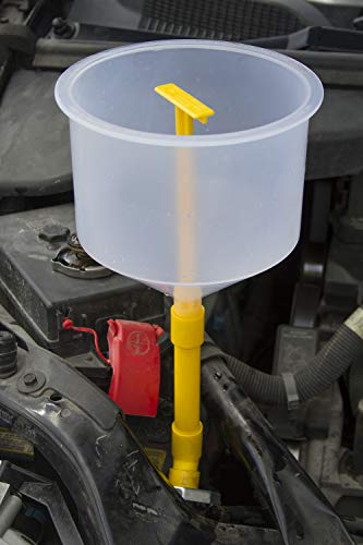 Lisle 24680 Spill-Free Funnel, Standard Adapters, 11 x 7 x 7 inches - style: Standard Adapters