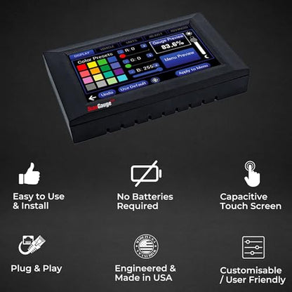 ScanGauge 3 Touch Screen OBD2 Scanner, Digital Gauges & Trip Computer SG3 | Digital Gauges, WiFi Updates, SG3