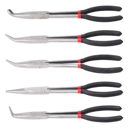5 Pieces 11 Inch Extra Long Needle Nose Pliers Set