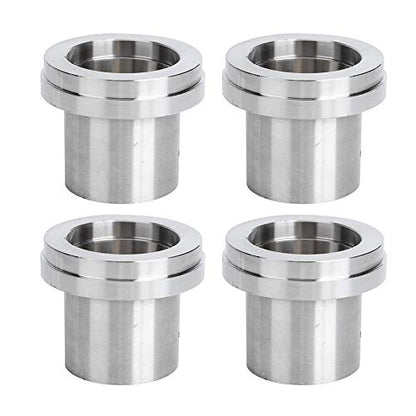 Estink 4pcs 2.717in Diameter Trailer Stainless Steel Lubricator Tool Accessory