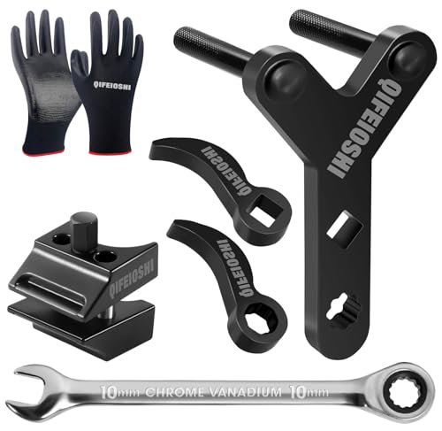 GM Control Arm Tool Kit - Contains Lower Control Arm Pry Tool, Strut Spreader, Pry Bar Wrench Adapter for Volkswagen, Audi, BMW, Ford, Peugeot, Citroen (Model C)