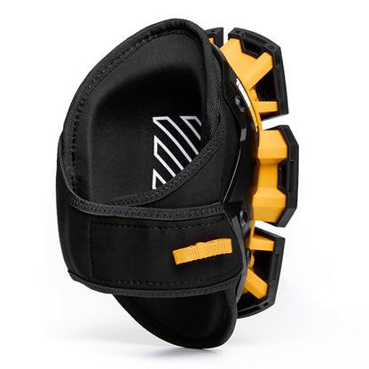 ToughBuilt - GelFit Stabilizer Knee Pads, Grip Design, TBL-KP-G205-R | Stable Support, Gel Cushioning, Non-Slip Design, Hard Shell, Adjustable Straps, Heavy-Duty Protection - size: GelFit Stabilizer