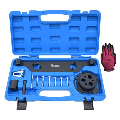 Camshaft Actuator Locking Timing Tool Kit, Compatible with GM Ecotec Buick Chevrolet GMC Ecotec 2.0 2.4 Engine, Replace EN48953, Cam Phaser Retainer Water Pump Sprocket Retainer Holding Tool - size: For GM 2.0 2.4