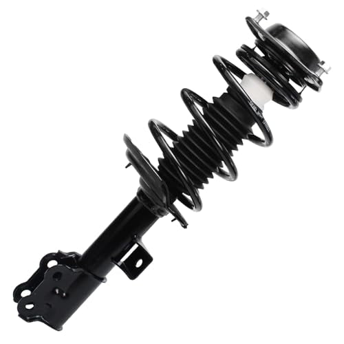 Detroit Axle - 4pc Front Struts Rear Shock Absorbers for 2011-2016 Hyundai Elantra 2012 2013 2014 2015, 2 Front Complete Struts w/Coil Spring Assembly 2 Rear Suspension Shock Absorbers Replacement - size: 4AQ47407/Shock Kit