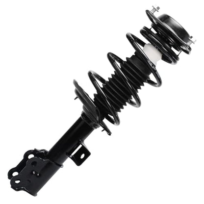 Detroit Axle - 4pc Front Struts Rear Shock Absorbers for 2011-2016 Hyundai Elantra 2012 2013 2014 2015, 2 Front Complete Struts w/Coil Spring Assembly 2 Rear Suspension Shock Absorbers Replacement - size: 4AQ47407/Shock Kit