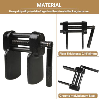 Disc Brake Piston Pad Spreader Removal Tool Heavy Duty Upgrade Brake Caliper Compressor Tool, Disc Brake Pad Spreader Separates Piston Brake Calipers Tool for Auto Universal Car Motorcycle - size: Upgrade Duck Feet Style