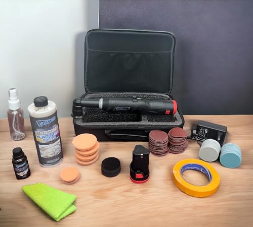 Clearshield Headlight Restoration Kit with Car Buffer Polisher - Professional Headlight Restorer Kit and DIY Headlight Cleaner - Restore Head Light Lens to New Condition - 50+ Cleanings