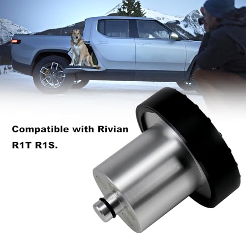 RULLINE Magnetic Jack Pad Lift Point Adapter Kit Compatible with Rivian R1T & R1S -4 Pack with Storage Zippered Case