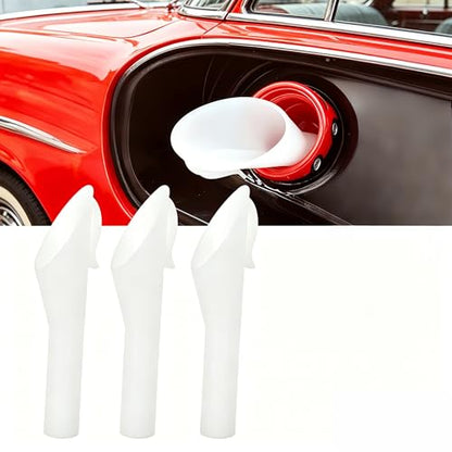 Capless Gas Tank Funnel 3PCS Fuel Funnel for Automotive Use,OEM Compatible, Multi-Purpose Automotive & Water Use