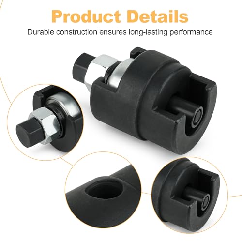 Power Steering Pump Pulley Puller Remover Installer Tool for Ford Chevy | Fits 1-1/8", 1-1/4", 1-5/16", 1-3/8" Press-Fit Hubs 4681